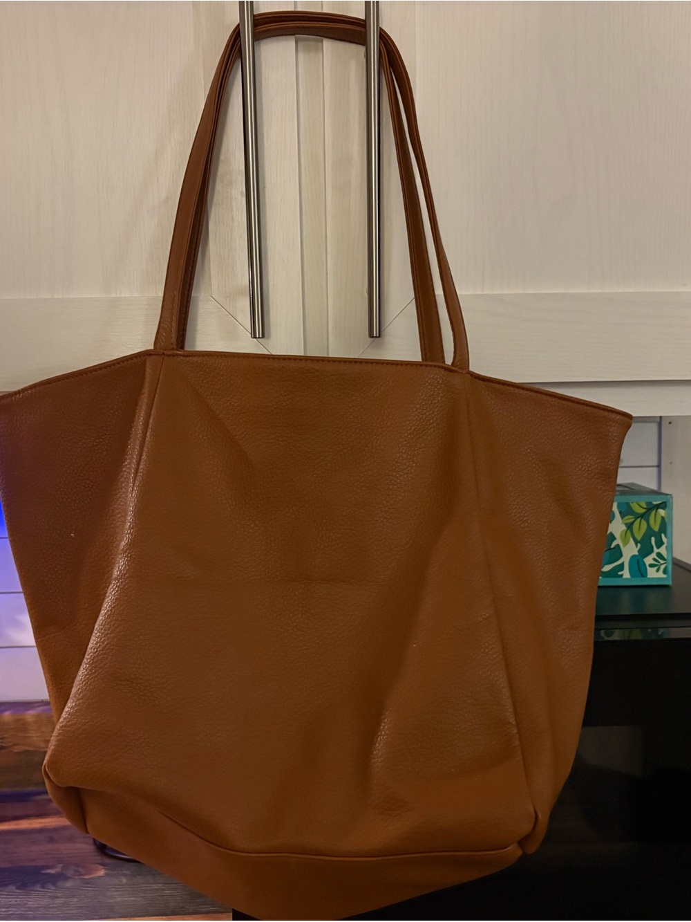Large Tote Bag - Brown